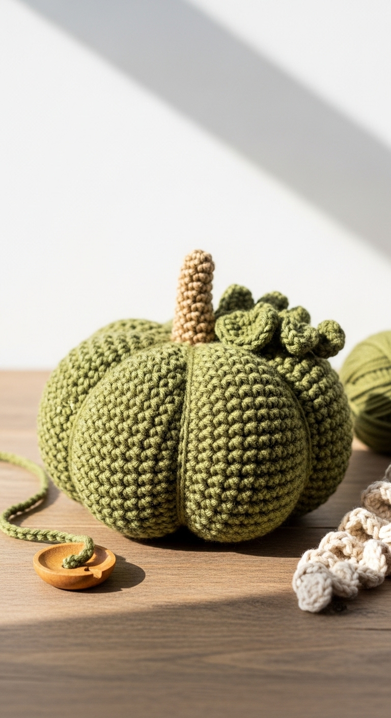 Cutest Crochet Pumpkin Free Pattern (Tutorial + !)