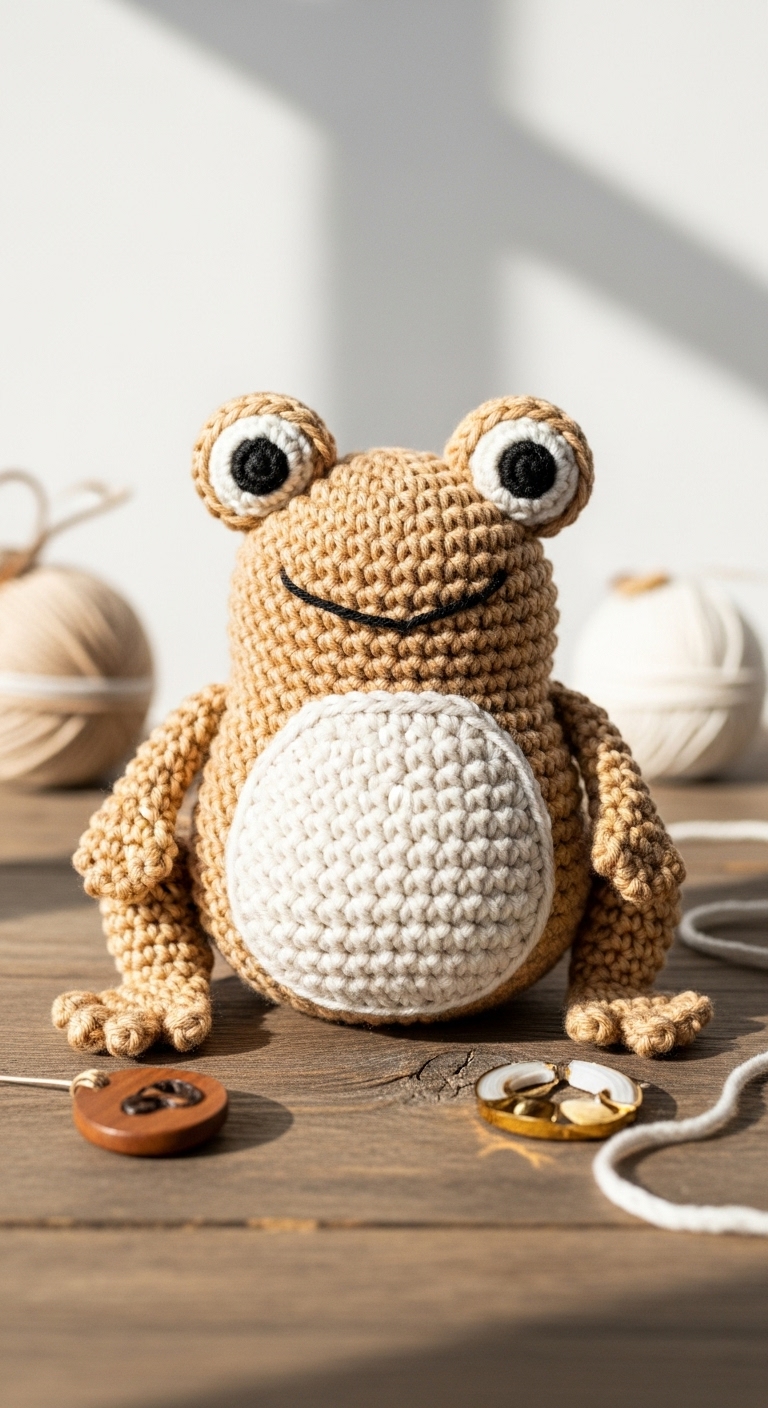 Crochet Frog Pattern – thecaffeinatedsnail.com