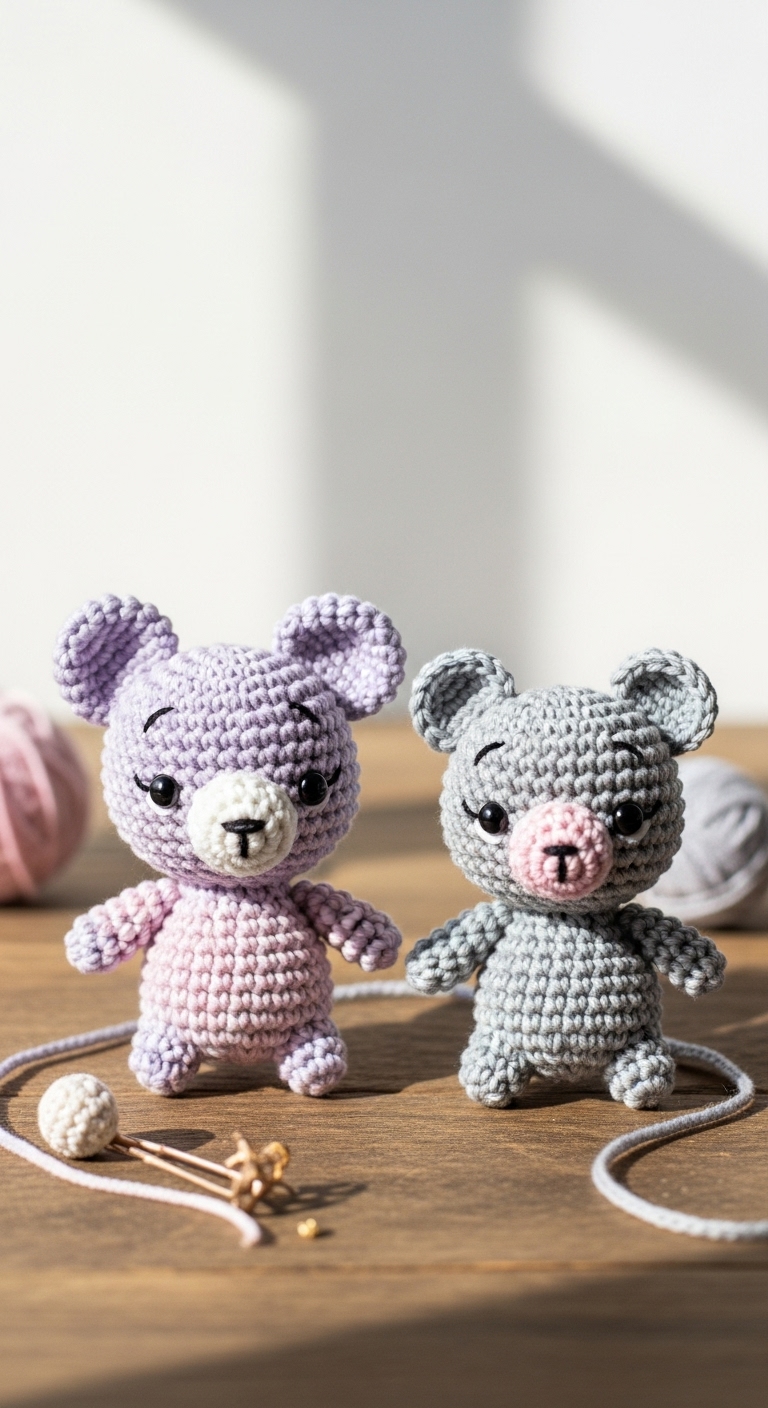 Miniature Crochet Animals By Mohustore