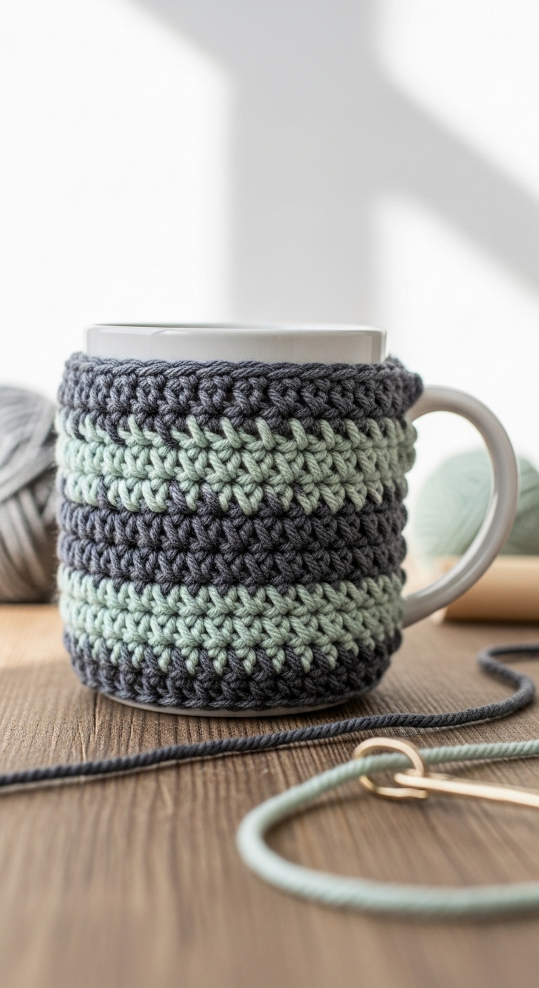 Crochet Mug Cozy – Last Minute Crochet Gift!
