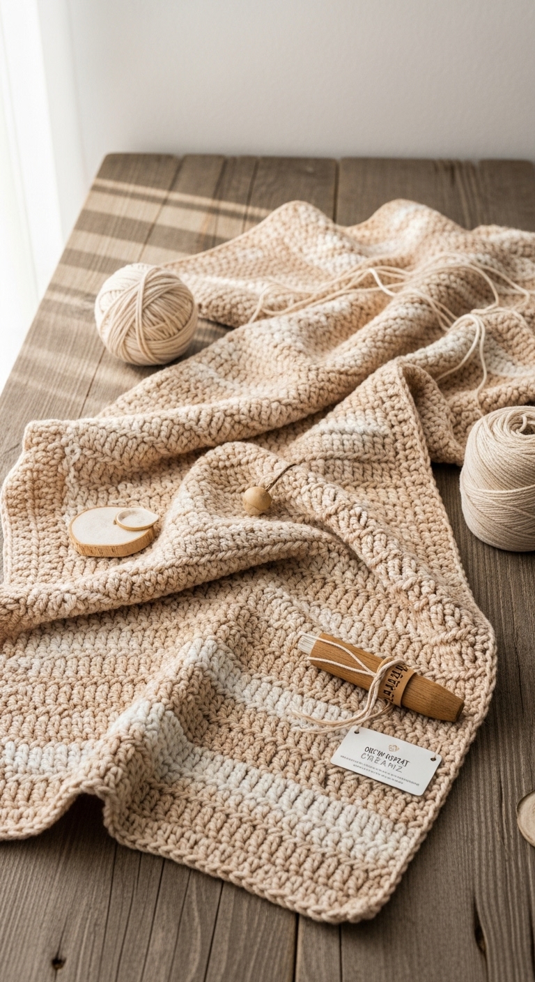One Row Repeat Crochet Blanket – Crochet Dreamz