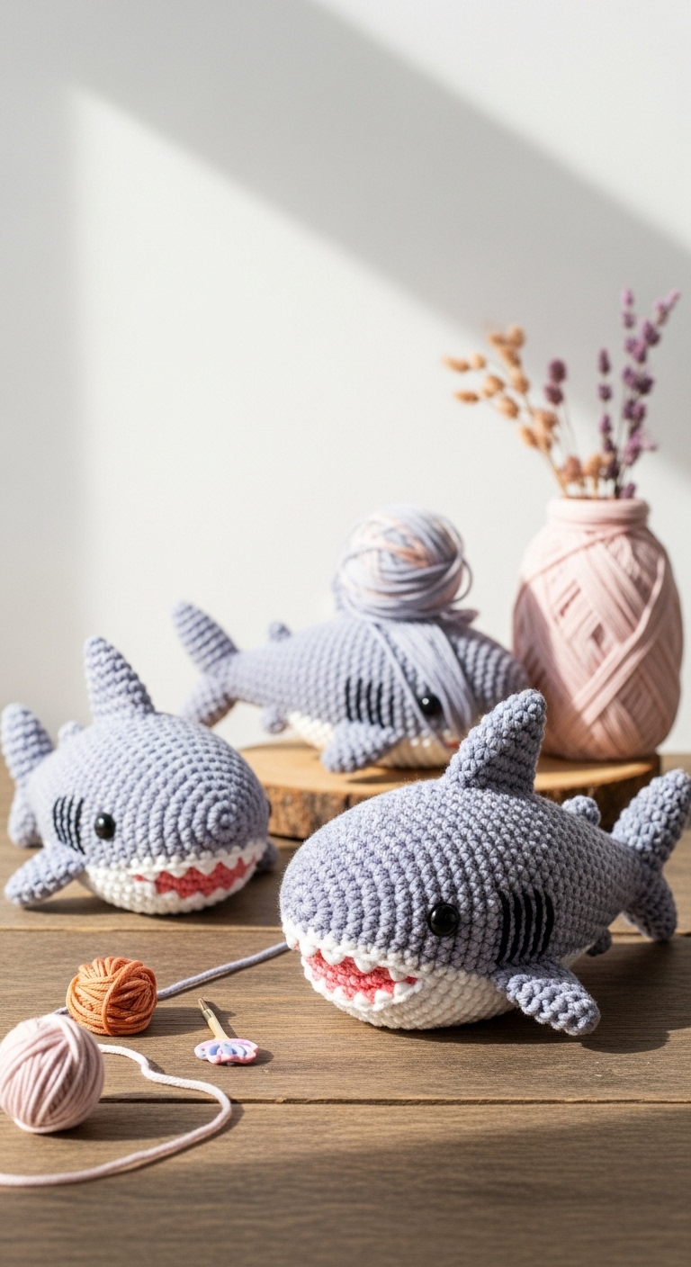 Free Crochet Patterns for Delightful Amigurumi Sharks