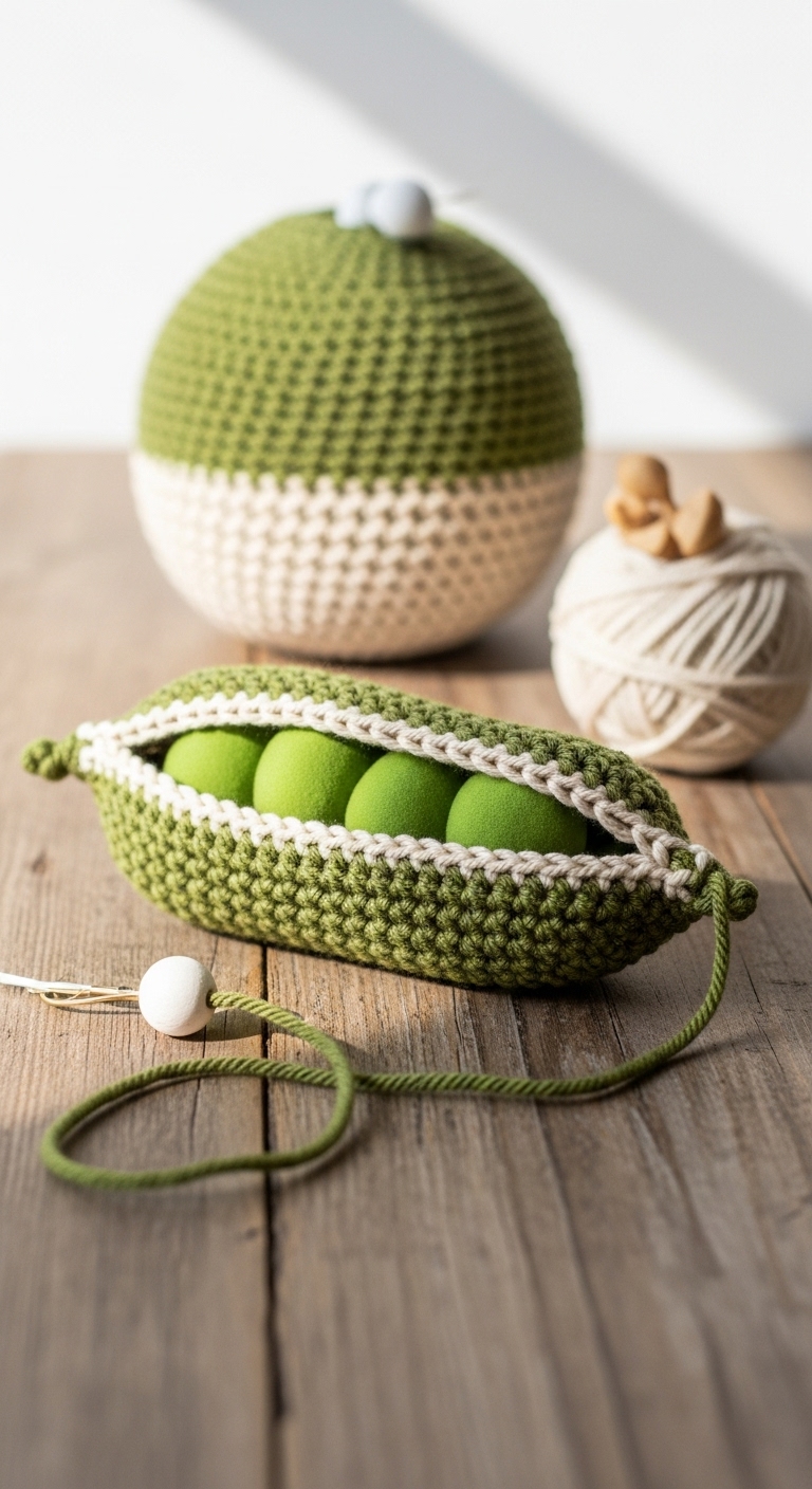Peas in a Pod Crochet Pattern