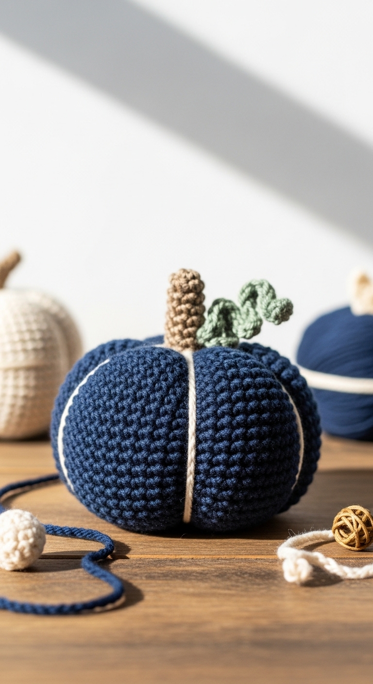 Tiny Cute Crochet Pumpkin – Free Pattern – Sweet Bee Crochet